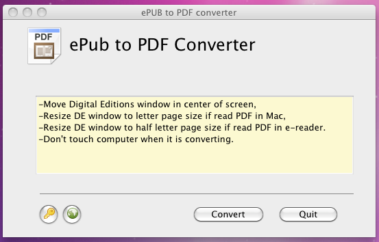 convert epub to pdf mac os x