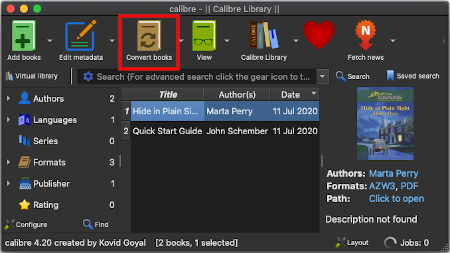 convert kindle to epub calibre