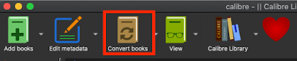 convert pdf to epub calibre