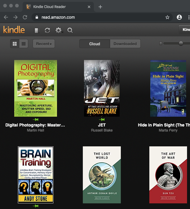 kindle for mac pdf