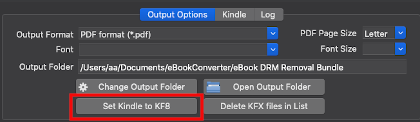 kindle for mac to pdf