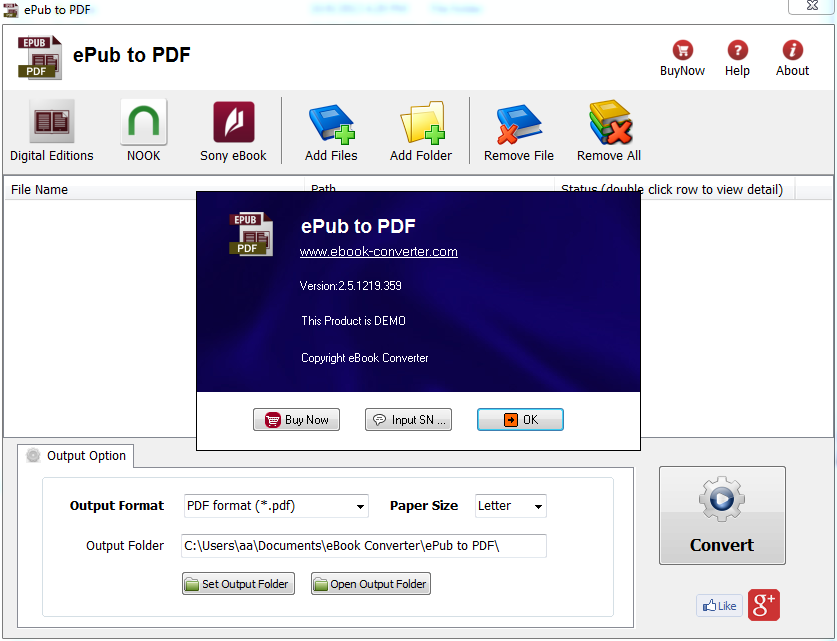 free pdf to ebook converter download