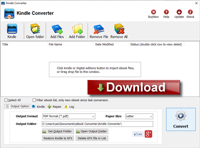 kindle to pdf converter online