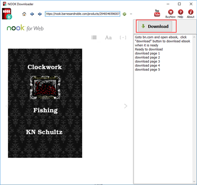 how to download nook book files