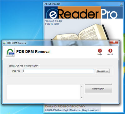 will calibre remove drm from pearson ebook