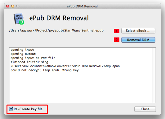 free epub drm removal software